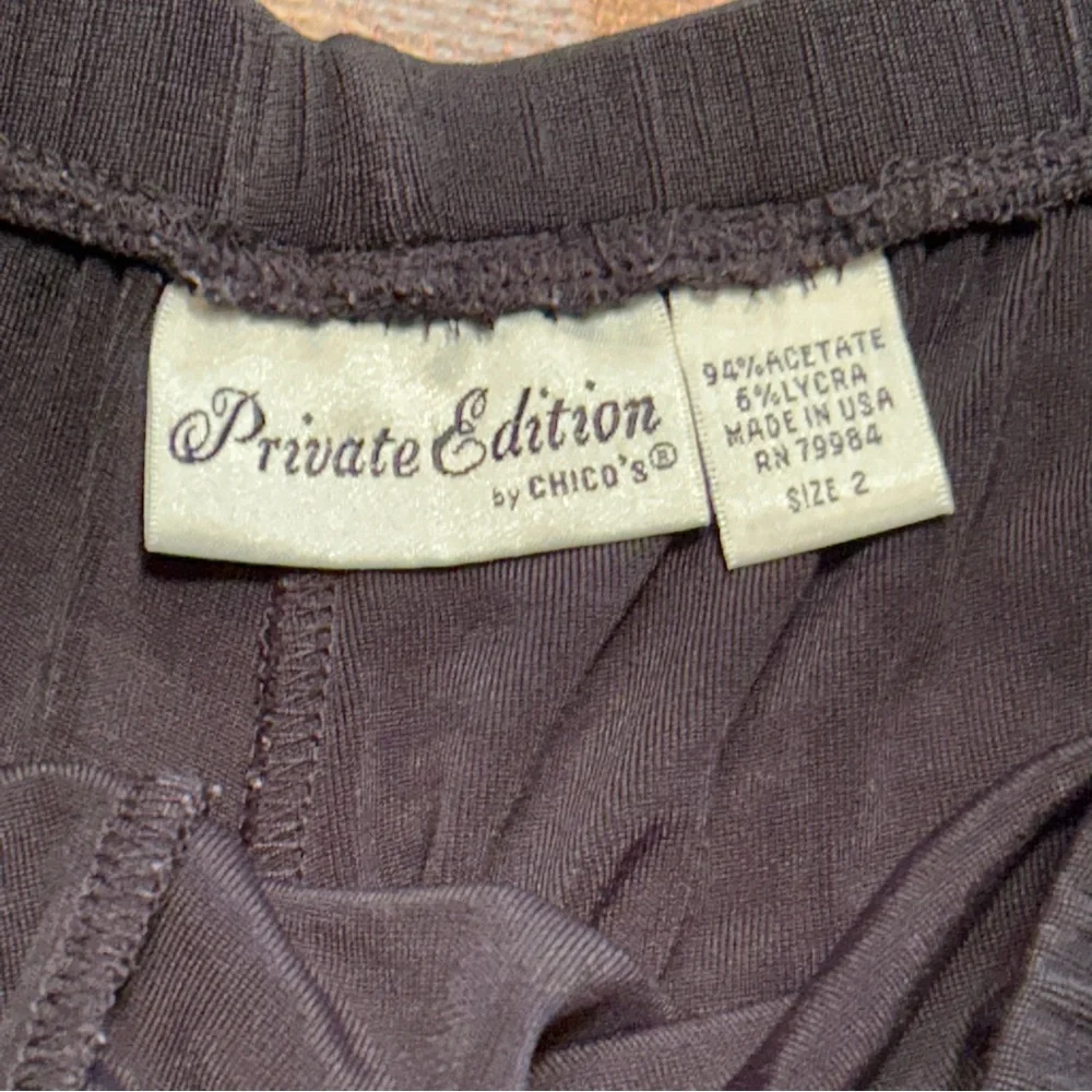 Black Chico’s Private Edition capri pants, M / Chico - Picture 4 of 9